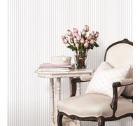 Galerie Simply Stripes 3 Grey Ticking Stripe Smooth Wallpaper