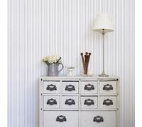 Galerie Simply Stripes 3 Light Blue Ticking Stripe Smooth Wallpaper