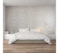 Galerie Slow Living Dusty Lilac Flow Geometric 3D Embossed Glitter Wallpaper Roll