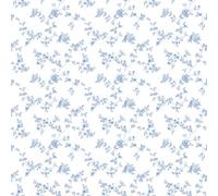 Galerie Small Prints Blue Delicate Floral A4 Wallpaper Sample