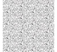 Galerie Small Prints Grey Mini Mod Floral A4 Wallpaper Sample