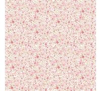 Galerie Small Prints Red Mini Mod Floral A4 Wallpaper Sample