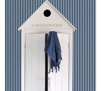 Galerie Smart Stripes 2 Blue Butcher Stripe Smooth Wallpaper