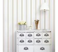 Galerie Smart Stripes 3 Blue Slim Stripe Smooth Wallpaper