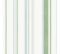 Galerie Smart Stripes 3 Green/blue/grey Casual Stripe Wallpaper Roll