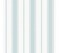 Galerie Smart Stripes 3 Light Blue/white Heritage Stripe A4 Wallpaper Sample