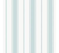 Galerie Smart Stripes 3 Light Blue/White Heritage Stripe Wallpaper Roll