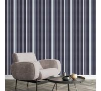 Galerie Smart Stripes 3 Navy/blue Casual Stripe Wallpaper Roll
