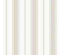 Galerie Smart Stripes 3 Taupe/white Heritage Stripe A4 Wallpaper Sample