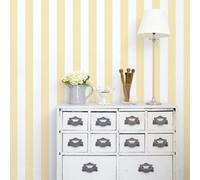 Galerie Smart Stripes 3 Yellow Gold Surface Stripe Smooth Wallpaper
