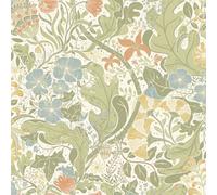 Galerie Sommarang 2 Beige Elise Floral A4 Wallpaper Sample
