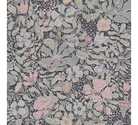 Galerie Sommarang 2 Dark Blue Midsommar Scandinavian Folk Art A4 Wallpaper Sample