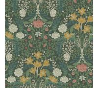 Galerie Sommarang 2 Green Froso Floral A4 Wallpaper Sample
