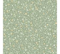 Galerie Sommarang 2 Green Hummelvik Daisy A4 Wallpaper Sample