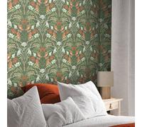 Galerie Sommarang 2 Green Varmdo Floral Wallpaper Roll