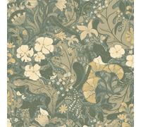 Galerie Sommarang 2 Grey Elise Floral Wallpaper Roll