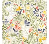 Galerie Sommarang Beige Wild Flowers A4 Wallpaper Sample