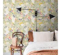 Galerie Sommarang Beige Wild Flowers Wallpaper Roll
