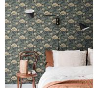 Galerie Sommarang Blue Garden Floral Wallpaper Roll