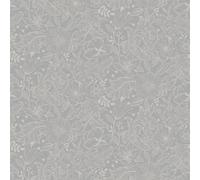 Galerie Sommarang Grey Mono Flora A4 Wallpaper Sample