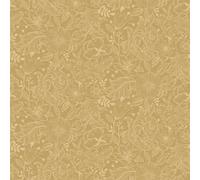 Galerie Sommarang Ochre Mono Flora A4 Wallpaper Sample