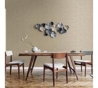 Galerie Special Fx Yellow Gold Metallic Crackle Texture Embossed Wallpaper