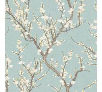 Galerie Spring Blossom Green A4 Wallpaper Sample