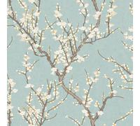 Galerie Spring Blossom Green Wallpaper