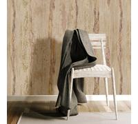Galerie Stratum Collection Metallic Pink/gold Vertical Lines Double Width Wallpaper Roll