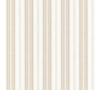 Galerie Stripes And Damask 2 Beige Heritage Stripe Smooth A4 Wallpaper Sample