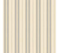 Galerie Stripes And Damask 2 Blue Heritage Stripe Smooth A4 Wallpaper Sample