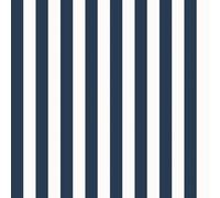 Galerie Stripes And Damask 2 Blue Regency Stripe Smooth A4 Wallpaper Sample