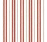 Galerie Stripes And Damask 2 Red Heritage Stripe Smooth A4 Wallpaper Sample