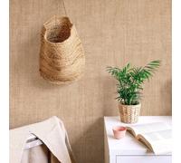 Galerie Structura Beige Brown Plain Textured Wallpaper