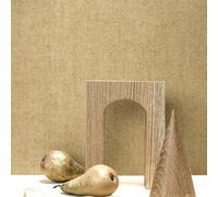 Galerie Structura Beige Gold Plain Wallpaper