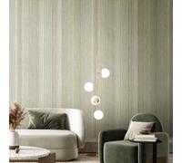 Galerie Structura Green Vertical Texture Wallpaper