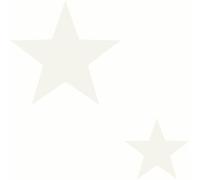 Galerie Style Sisters Double Star Pearl White Cream Ss21257 A4 Wallpaper Sample
