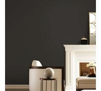 Galerie Style Sisters Plain Texture Black Cream Ss21242 Wallpaper