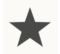 Galerie Style Sisters Single Star Black Cream Ss21244 A4 Wallpaper Sample