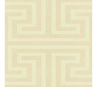 Galerie Synergy Beige Geometric Maze Wallpaper