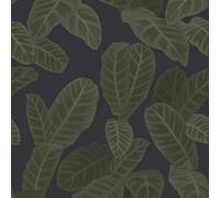 Galerie Ted Baker Eden Blue Piner Large Leaf Wallpaper Roll