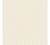 Galerie Ted Baker Eden Cream Geometric Chestnut Wallpaper Roll