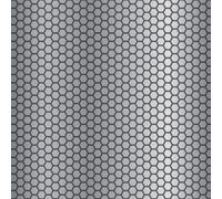 Galerie Ted Baker Fantasia Metallic Silver/grey Geometric Hexie Wallpaper Roll