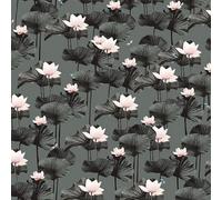 Galerie Ted Baker Green Drago Floral Fantasia Wallpaper Roll