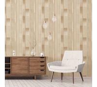 Galerie Texstyle Beige Agen Stripe Wallpaper Roll