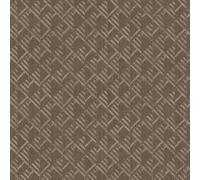 Galerie Texstyle Brown Geometric Block Flock A4 Wallpaper Sample