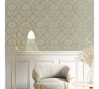 Galerie The Classic Italian Collection Blue Traditional Damask Embossed Wallpaper