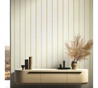 Galerie The Classic Italian Collection Silver Stripe Wallpaper