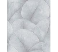 Galerie The New Design Book Blue Textured Palm Leaf A4 Wallpaper Sample