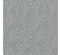 Galerie The New Design Book Gold Grey Geometric Embossed A4 Wallpaper Sample